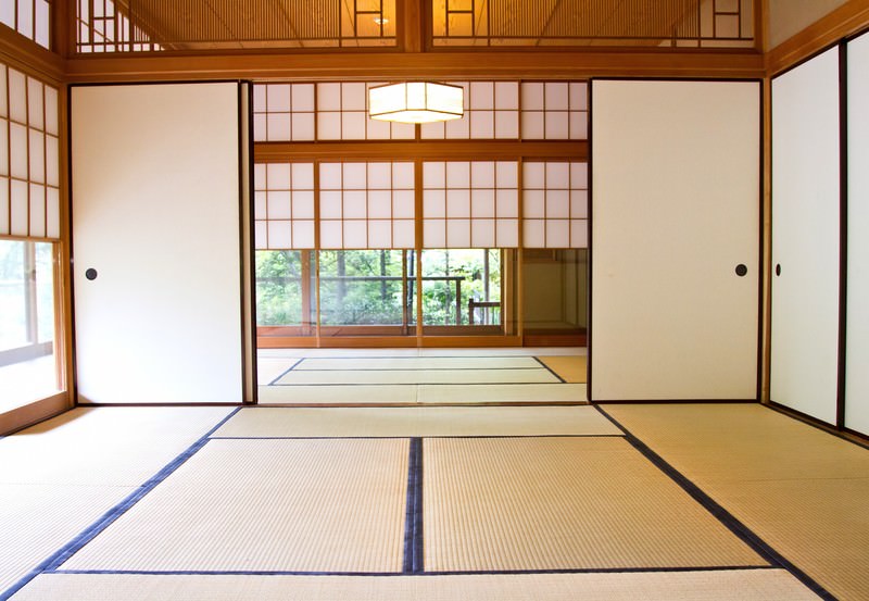 伝統和紙襖